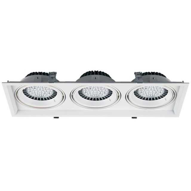 Recessed 3/lights Spot GU10 White VΚ/03116/3/W