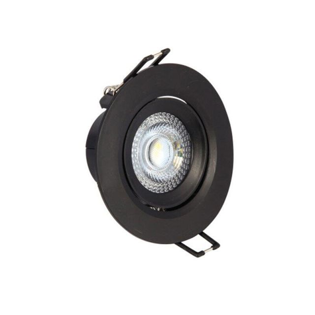 Σποτ Χωνευτό LED Smd 5W 4000K  Μαύρο VK/04108/B/C