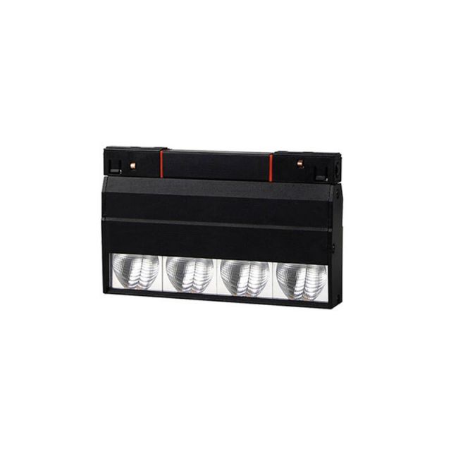 Φωτιστικό Μαγνητικής Ράγας 10W 3000K Μαύρο 2092