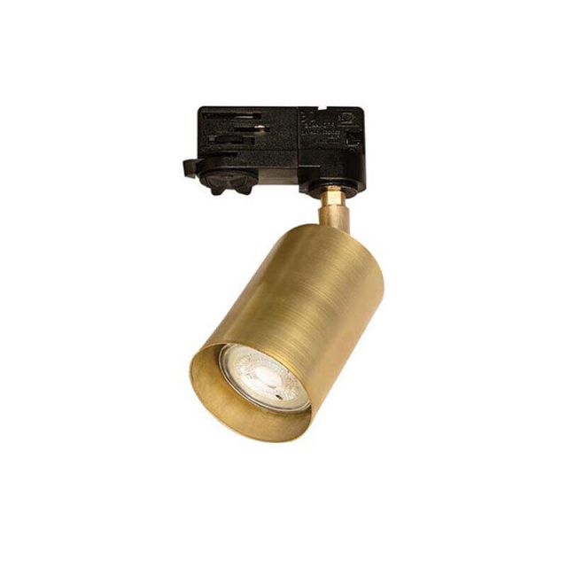 Rail Spot Three-Phase GU10 Max 35W Brass S064
