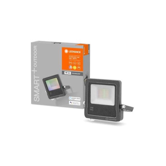 Smart Flood Light Multicolor WiFi LED 20W RGBW 4058075474628