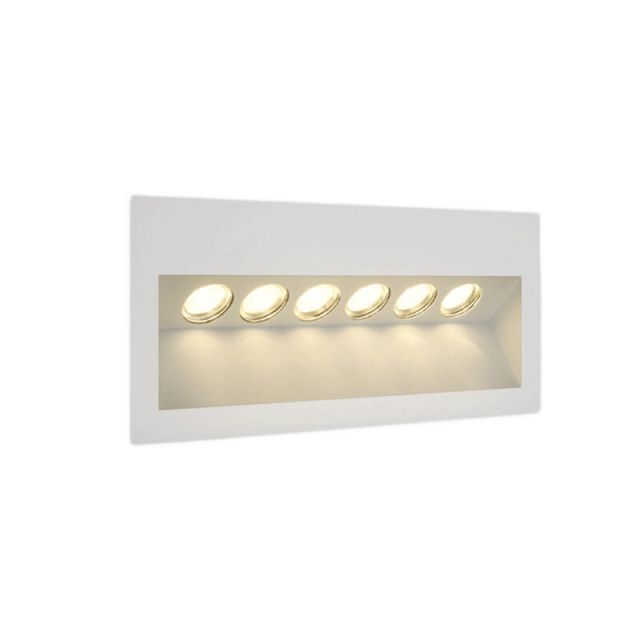 Σποτ Χωνευτό LED 1W 3000K Λευκό 68050-W-W