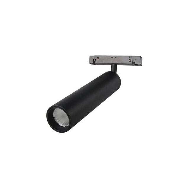 Magnetic Rail Spot LED 15W 3000K Black Dim Dali 2095-D