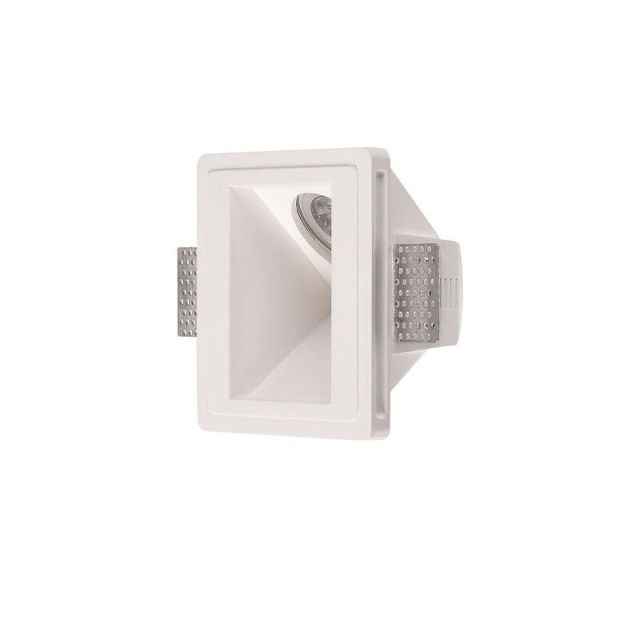 Gypsum Square Spot GU10 Steplight FGS120W