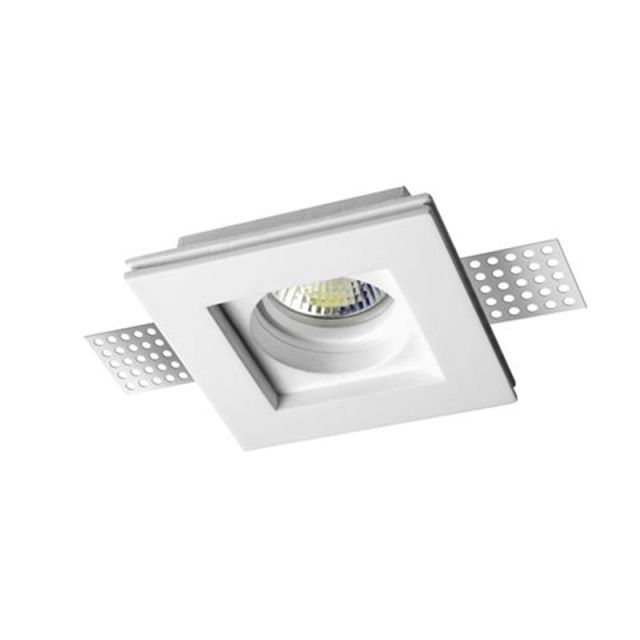 Σποτ Χωνευτό Γύψινο GU10 35W Λευκό Tobia 9879107
