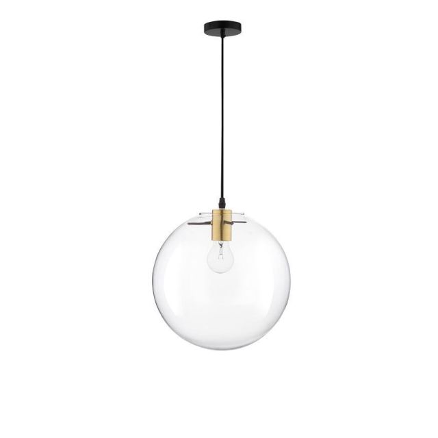 Pendant Single Light Ε27 Transparent Mirale 9416925