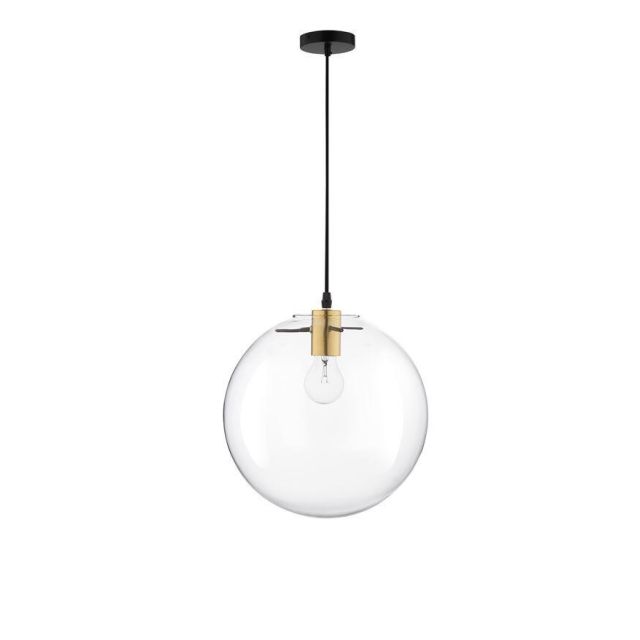 Pendant Single Light Ε27 Transparent Mirale 9416930