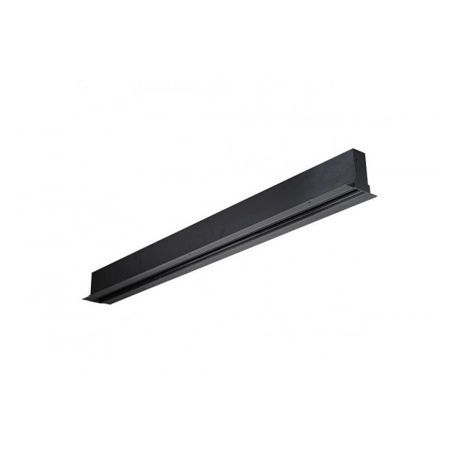 Ράγα Χωνευτή Μαγνητική 24V Μαύρη 1.5m VK/04203TR/R/1.5/B