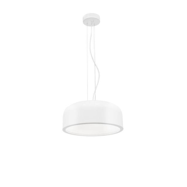 Pendant 2/lights E27 White Perleto 826801