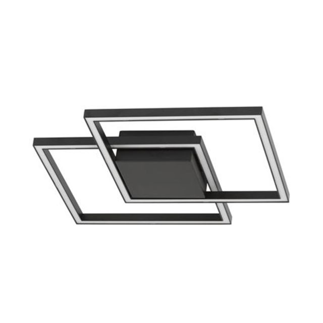 Ceiling Light LED 25W 3000Κ Black Bilbao 9500822