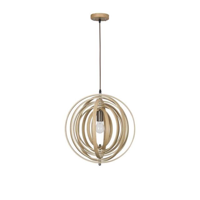 Pendant Single Light E27 Natural Asco 59138062