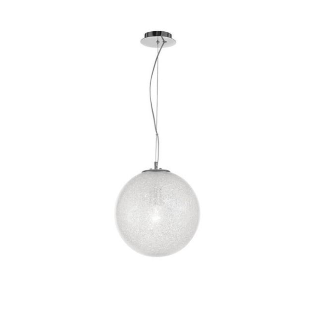 Pendant Single Light E27 White Frozen 9361742