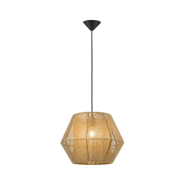 Pendant Single Light E27 Natural Zaira 4198102