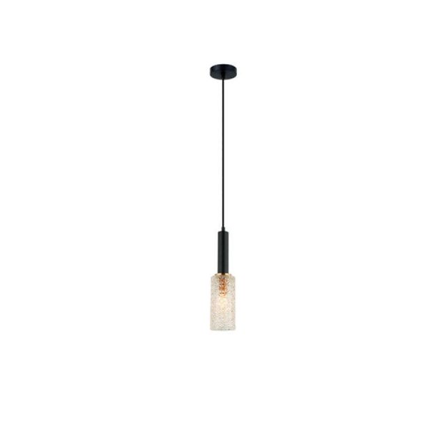 Pendant Single Light E14 Black Lira 4230700