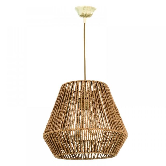 Pendant Single Light  E27 Brown 4502