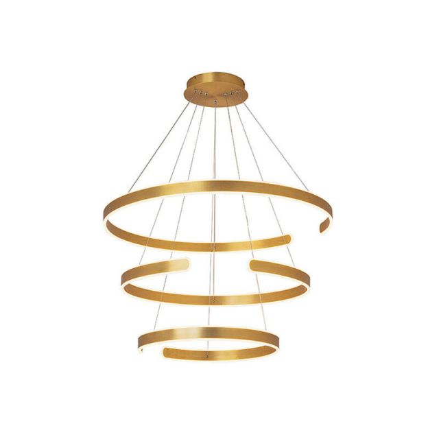 Φωτιστικό Κρεμαστό LED 120W 3000K Χρυσό 2014