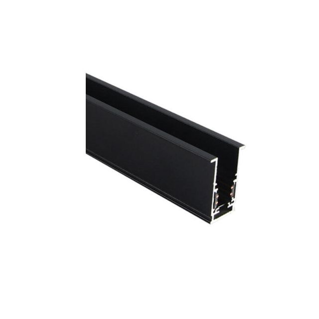 Recessed Truck for 48V Magnetic System Black L:3000mm H:56mm W:39mm  -  2084B-3