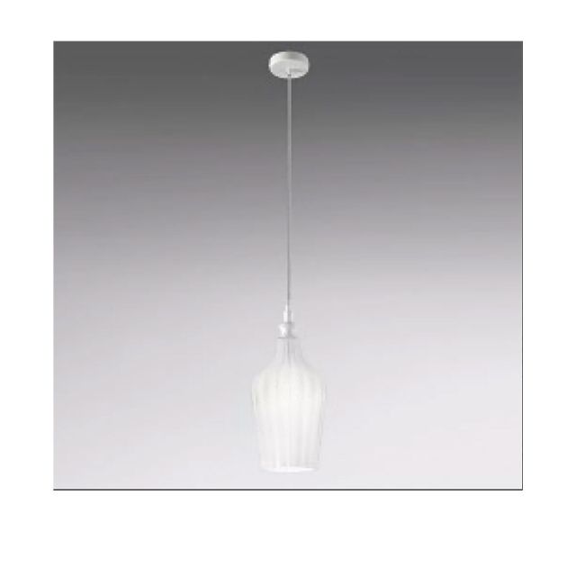 Pendant Light E27 White Cleofe GL133700