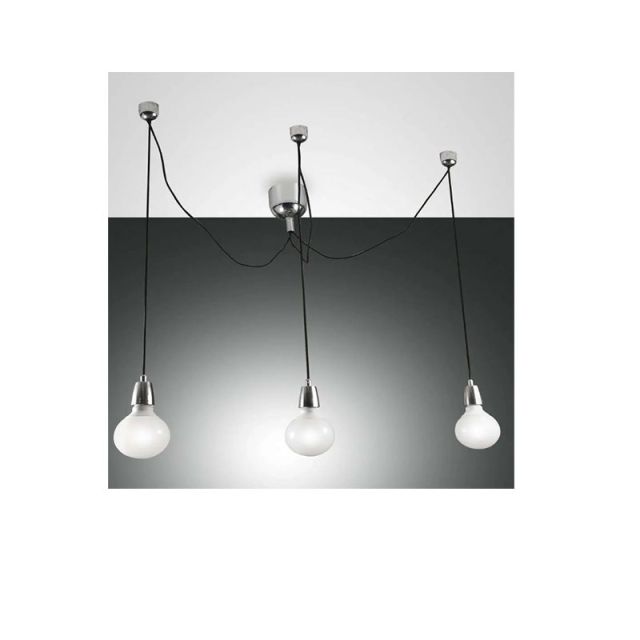 Φωτιστικό Κρεμαστό E27 Μαύρο Block 3473-47-138