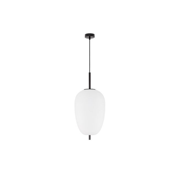 Pendant Light LED E27 12W Black Lato 9624073