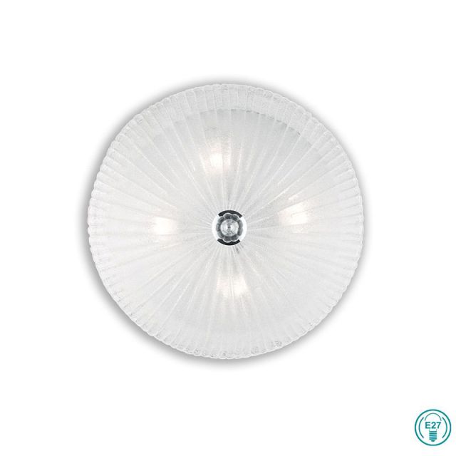 Ceiling Light Shell PL4 Διάφανο 008615