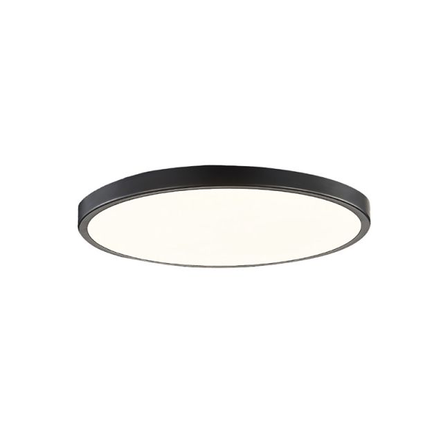 Φωτιστικό Οροφής Led 36W 3CCT Φ60 Μαύρο 42035-B-Black