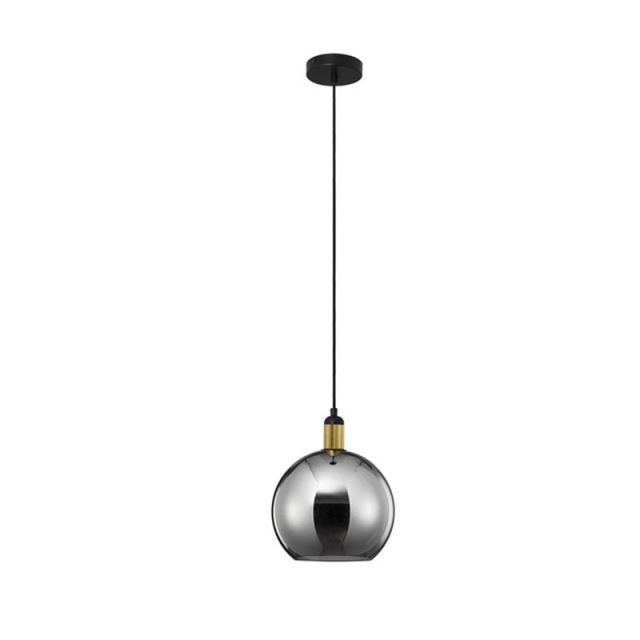 Pendant Light LED E27 12W Black Mirro 9035960