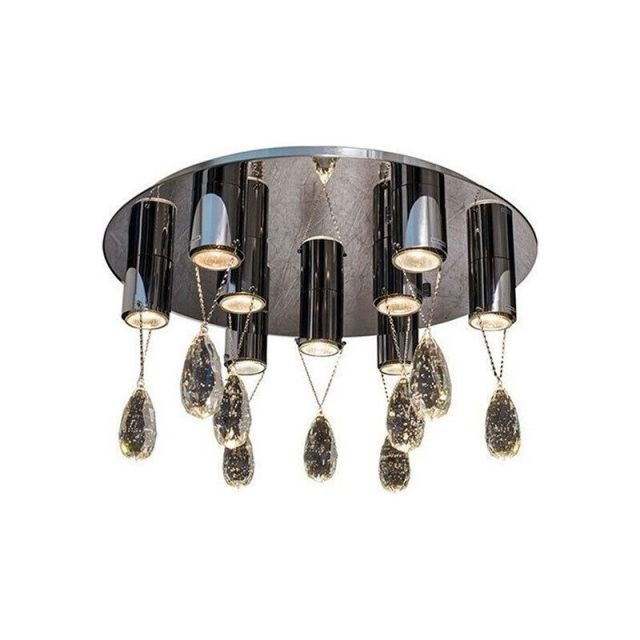 Ceiling Light GU10 Merlin Silver 77-2146
