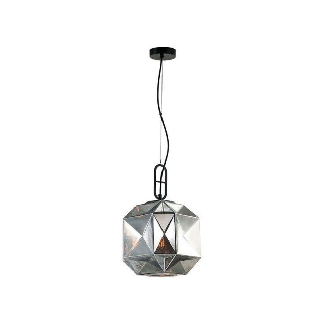 Pendant Single Light E27 Chrome Samira 4195100