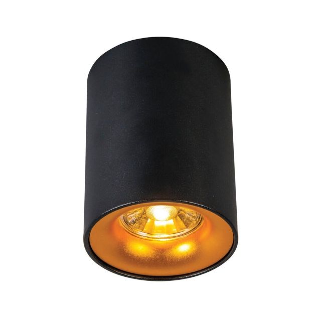 Ceiling Spot GU10 Black/Gold VK/03086CE/BGD