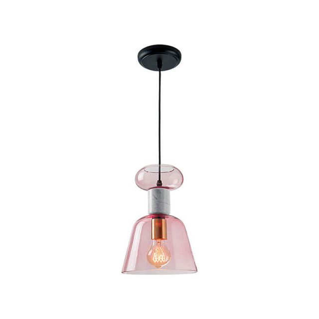 Pendant Single Light E27 Pink 18146