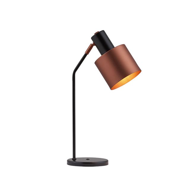 Table Lamp E27 40W Black-Copper Dexter 4215900