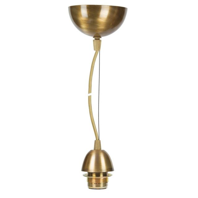 Rosette with E27 Socket Gold VK/V75/MG