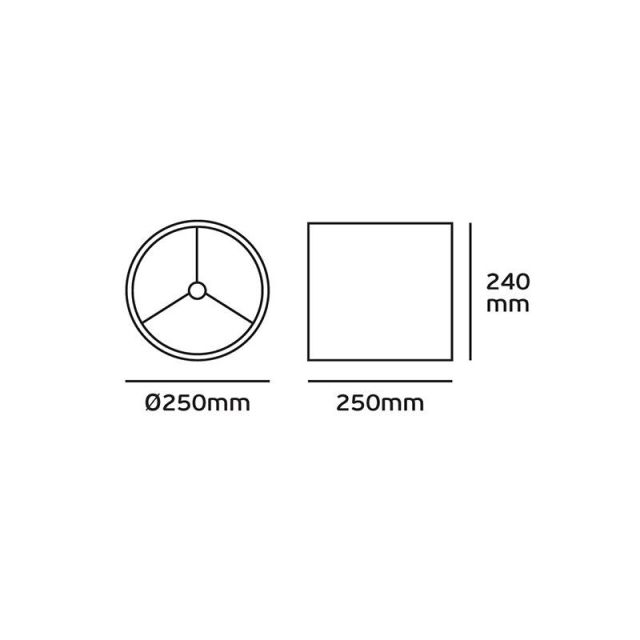 Fabric Light Shade White VK/E27/E14/RD2525/W