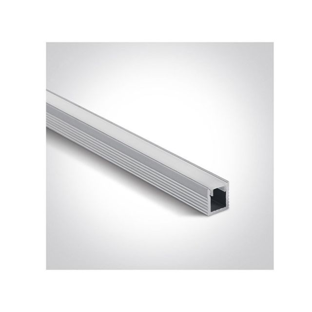 Slim Surface Aluminium Profile with PC Opal diffuser 7901-AL