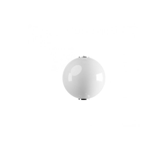 Intermiddiate Big Glass Opal 7W D:200mm Black 22233-B
