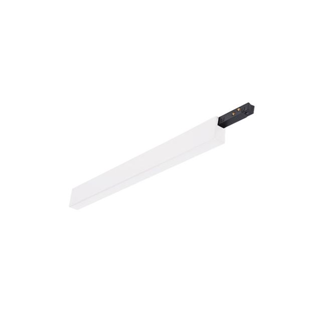 Βάση Λευκή με Ενσωματωμενη Push Button Kit Driver 200W για Κρεμαστή Μαγνητική Ράγα 48V 20311-W