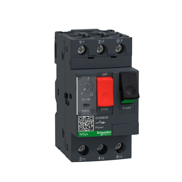 Thermosagnetic Switch 2.5-4A Tesys GV2ME08