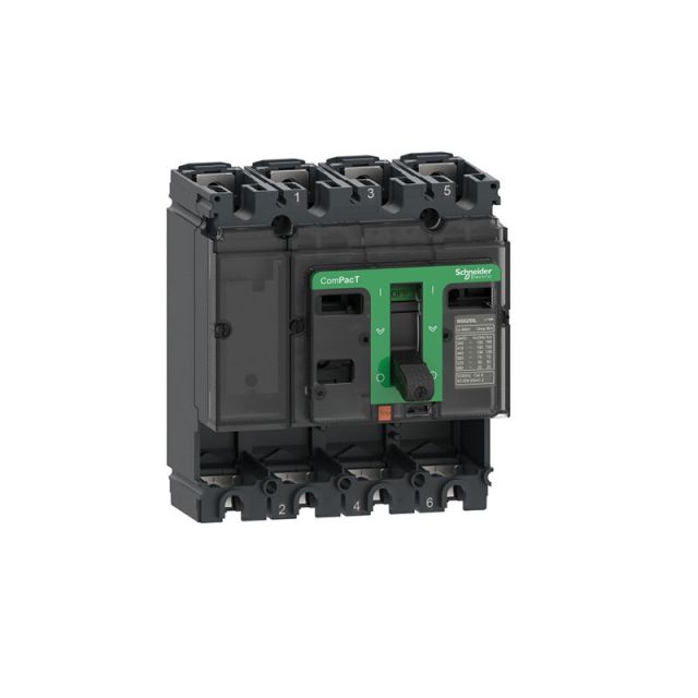 Circuit Breaker Basic Frame NSX250L 150kA 415VAC 4P 250A Frame Rating without Trip Unit C25L4