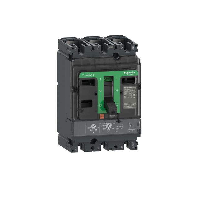 Διακόπτης Ισχύος NSX250N TMD 200A 3P3D C25N3TM200