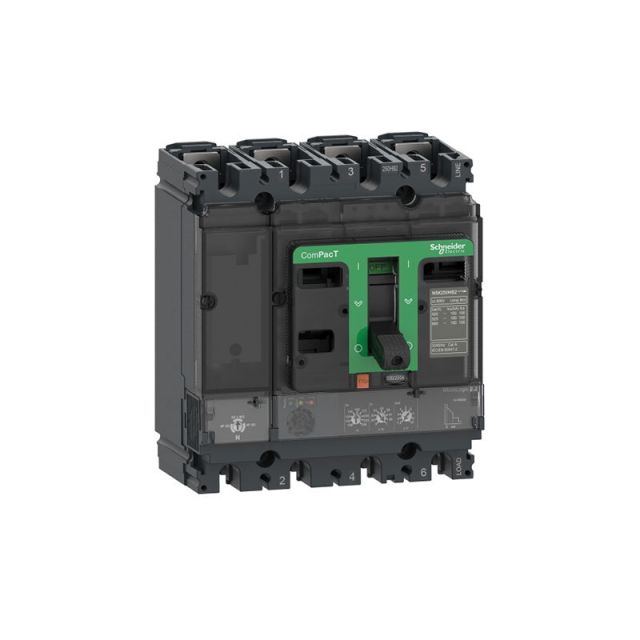 Circuit Breaker NSX250N MicroLogic 2.2 100A 4P4D C25N42D100