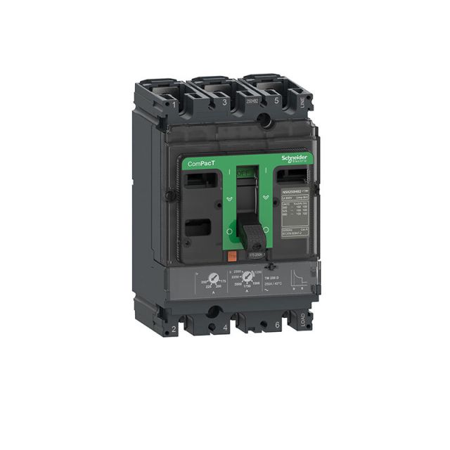 Διακόπτης Ισχύος NSX250R TMD 200A 3P3D C25R3TM200