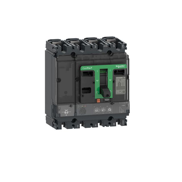 Circuit Breaker NSX250R MicroLogic 2.2 100A 4P4D C25R42D100