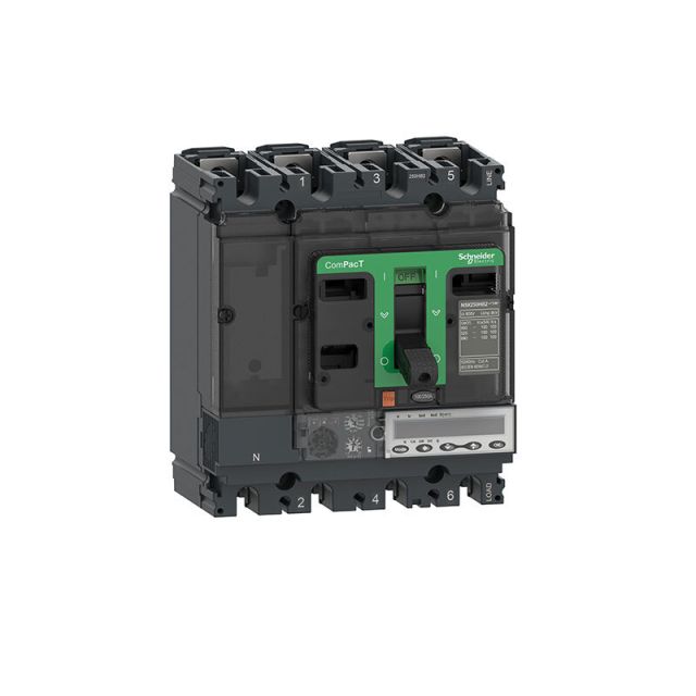Circuit Breaker NSX250R MicroLogic 5.2 E 100A 4P4D C25R45E100