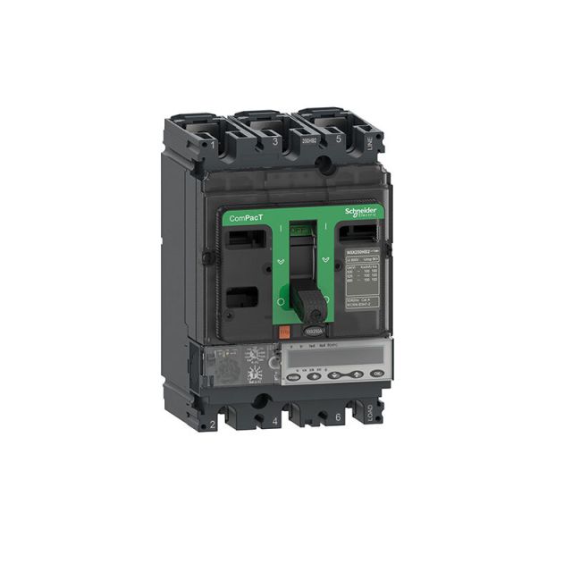 Circuit Breaker NSX250HB1 MicroLogic 5.2 E 100A 3P3D C25V35E100