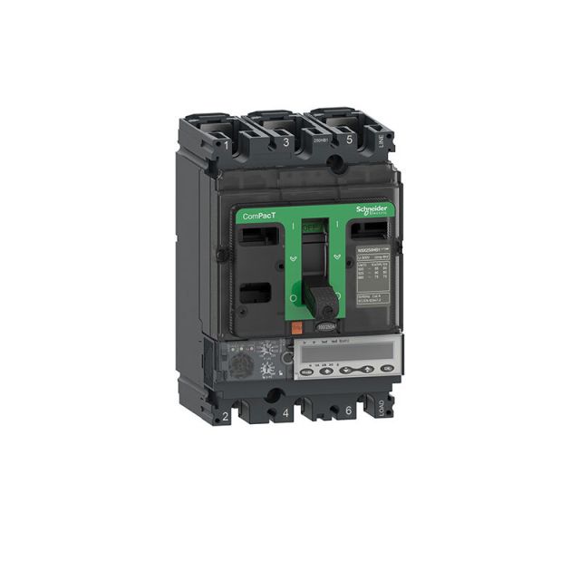 Circuit Breaker NSX250HB1 MicroLogic 6.2 E 160A 3P3D C25V36E160
