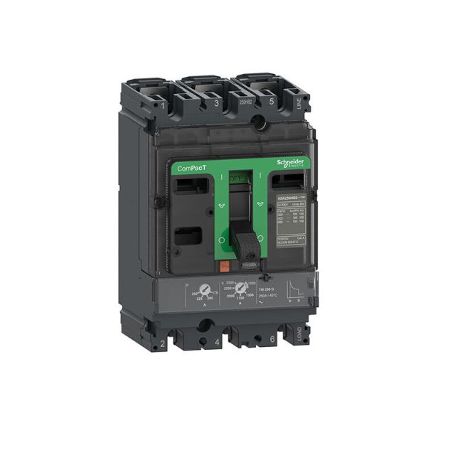 Circuit Breaker NSX250HB1 TMD 125A 3P3D C25V3TM125