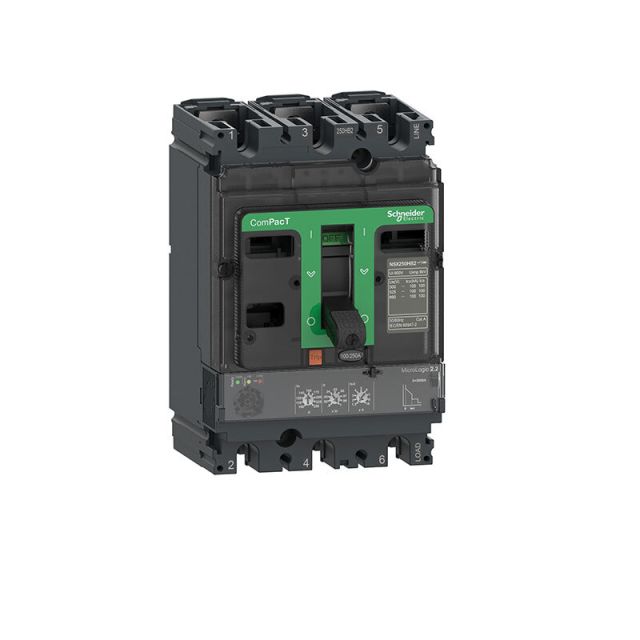 Διακόπτης Ισχύος NSX250HB2 MicroLogic 2.2 250A 3P3D C25W32D250