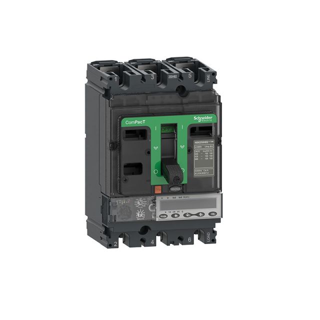 Circuit Breaker NSX250HB2 MicroLogic 5.2 E 100A 3P3D C25W35E100
