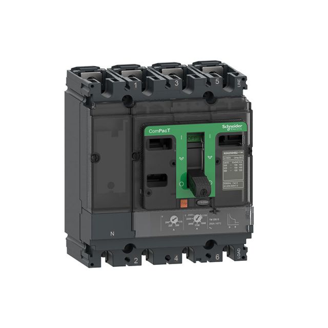 Circuit Breaker NSX250HB2 TMD 250A 4P4D C25W4TM250